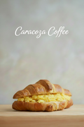 Caracoza Coffee Croissant Sandwich