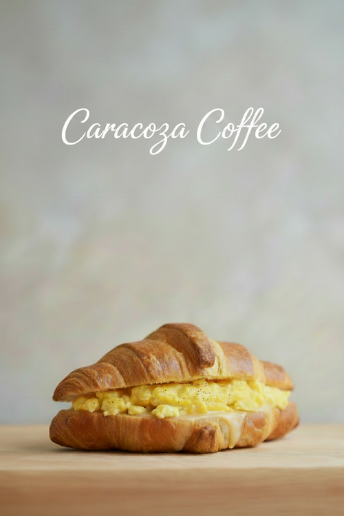 Caracoza Coffee Croissant Sandwich